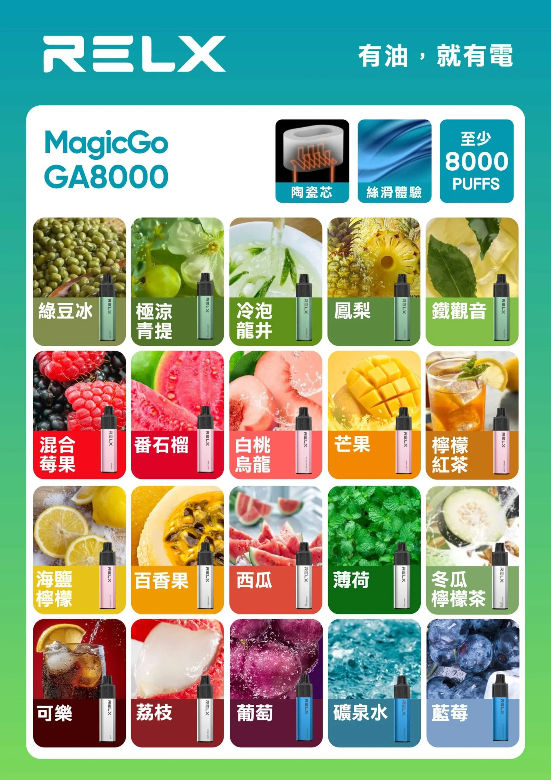 悅刻一次性電子煙8000口 商品主圖
