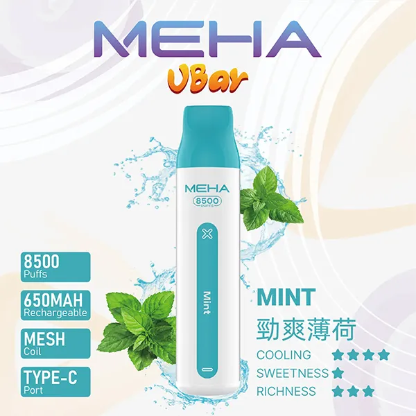 魅嗨一次性/拋棄式8500口 勁爽薄荷